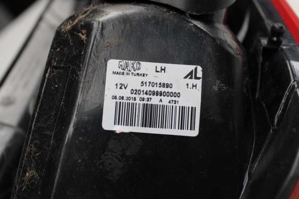 FEU ARRIERE GAUCHE FIAT - Vue 3